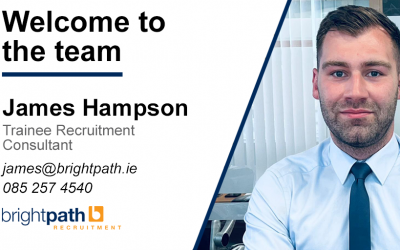 Welcome to the team – James Hampson