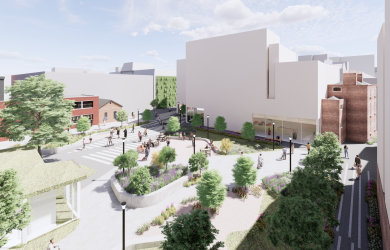 Land Development Agency launches masterplan for Digital Hub site, with 550 new homes planned