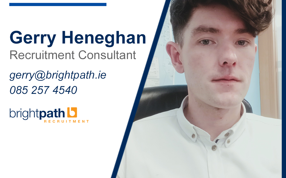 Welcome to the team – Gerry Heneghan